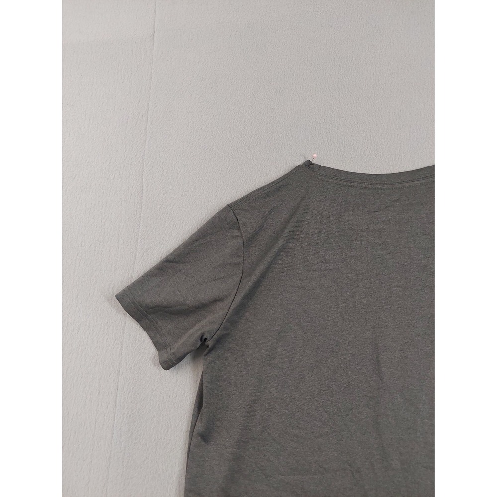 Reebok Boy T Shirt L Gray Graphic Tee 100% Polyester Short Sleeve Round Neck - Picture 13 of 16